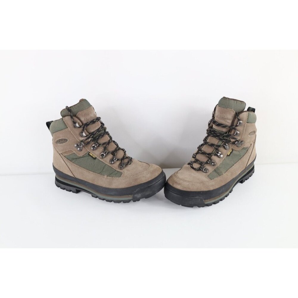 Vintage Cabelas Womens Size 7.5 B Goretex Waterproof Suede Leather Hiking Boots